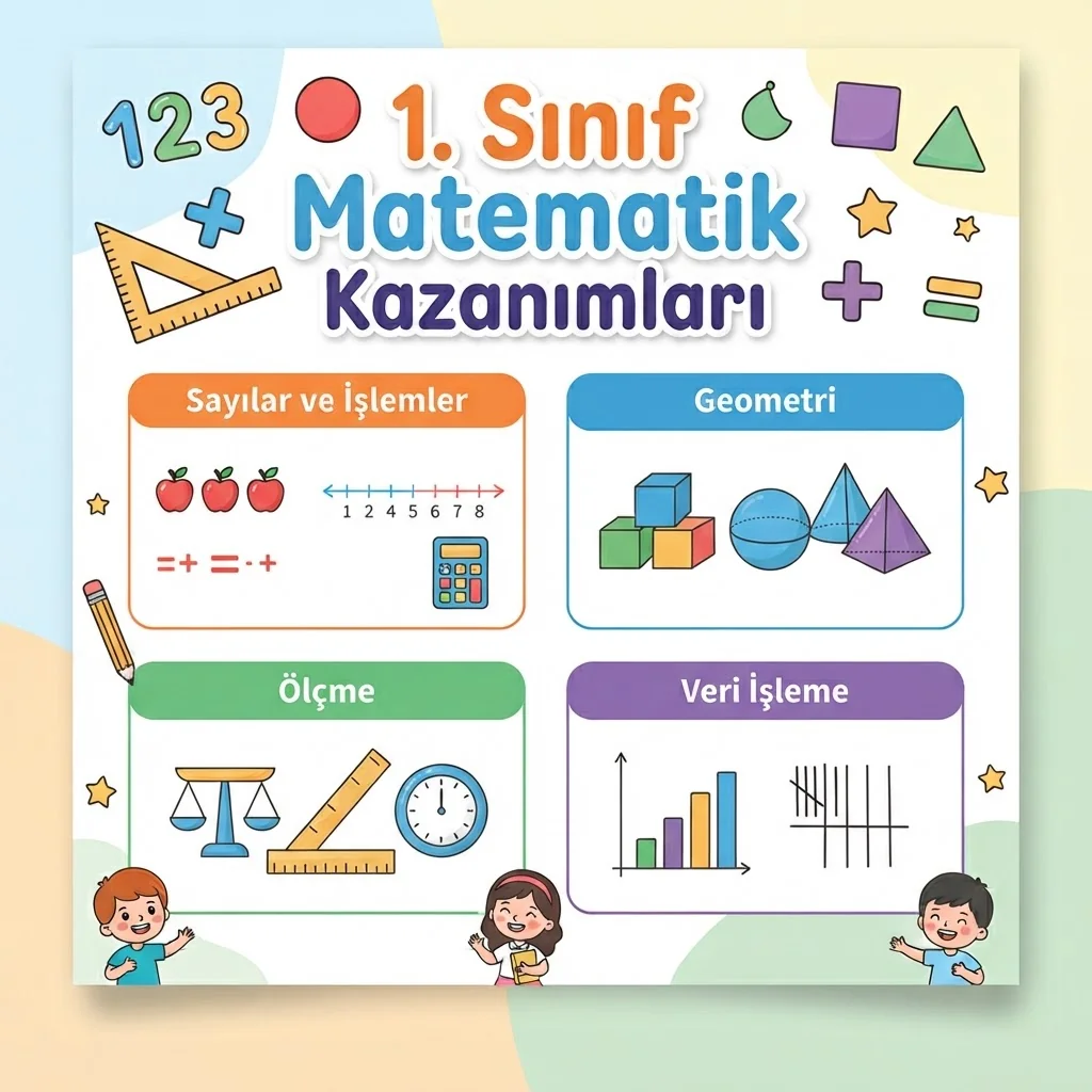 1. Sınıf Matematik Kazanımları: Detaylı Müfredat ve Öğrenme Rehberi
